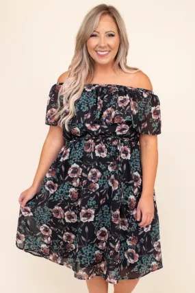 A Work Of Heart Dress, Black