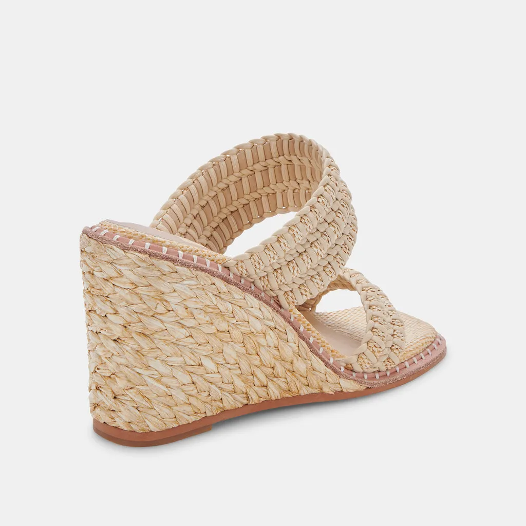 ABIGAL WEDGES LT NATURAL RAFFIA– Dolce Vita 6889111453762