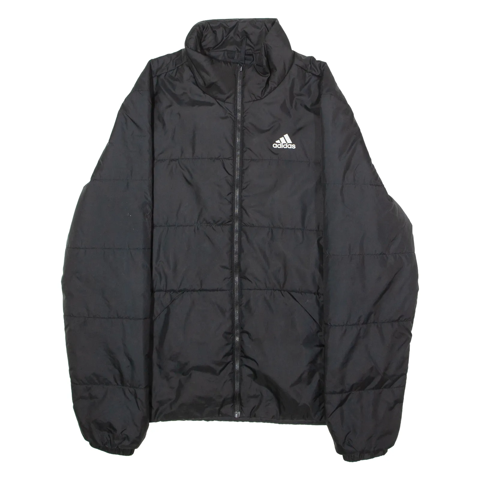 ADIDAS Mens Quilted Jacket Black S