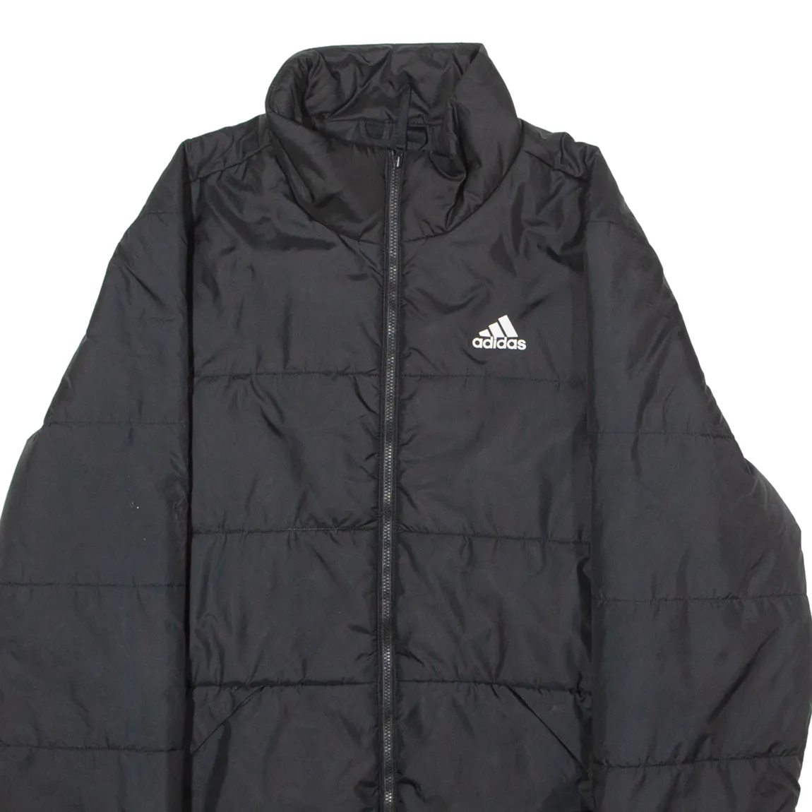 ADIDAS Mens Quilted Jacket Black S