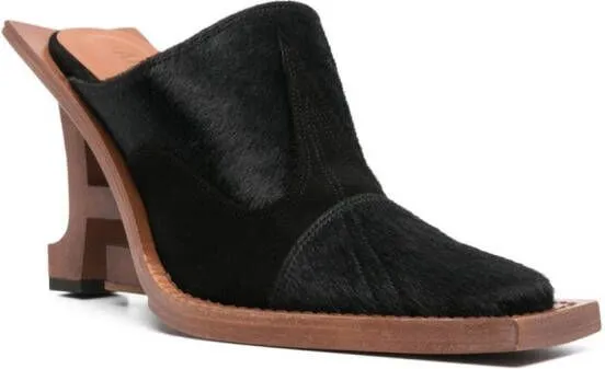 Ahluwalia Bhana 115mm mules Black