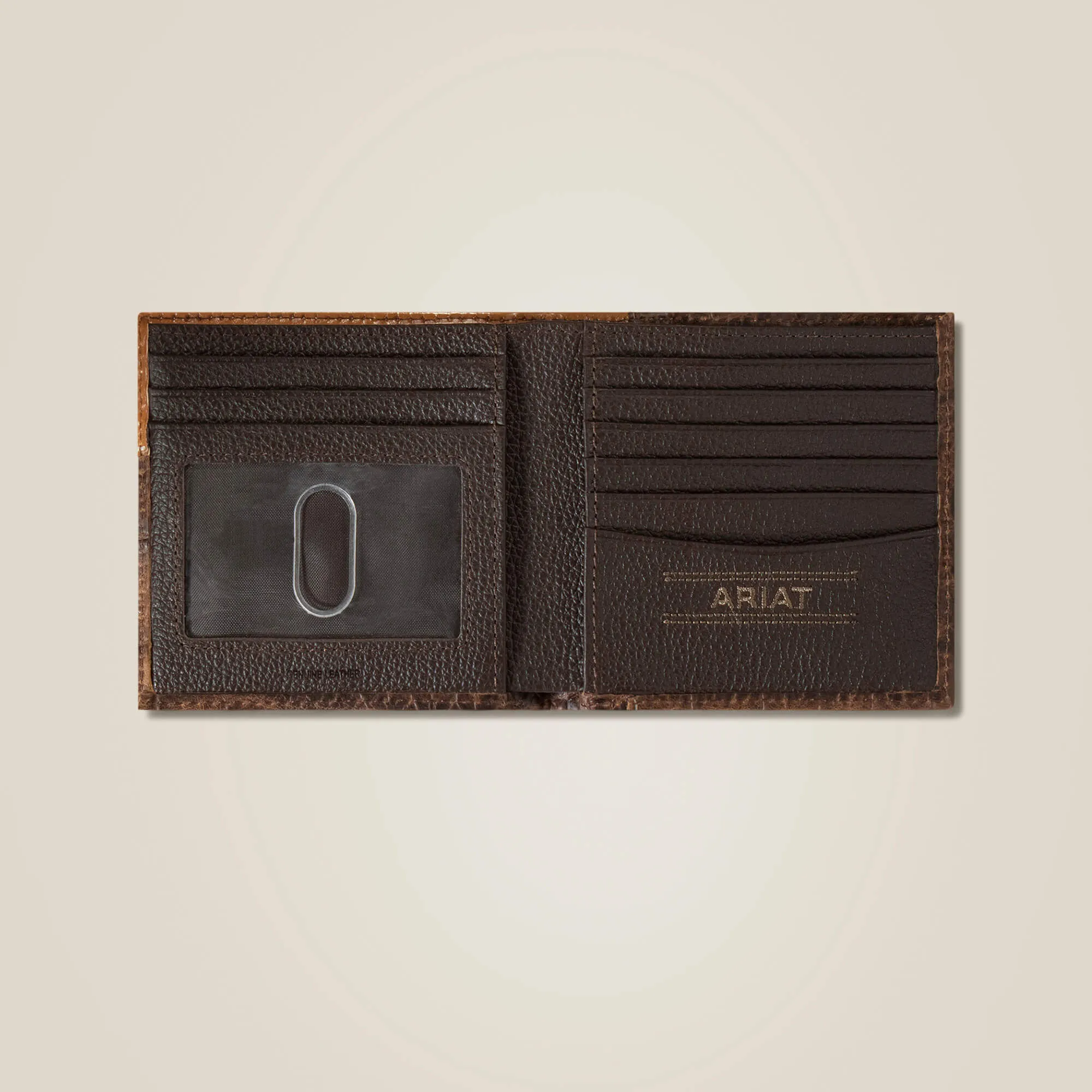 Alligator Bifold Wallet