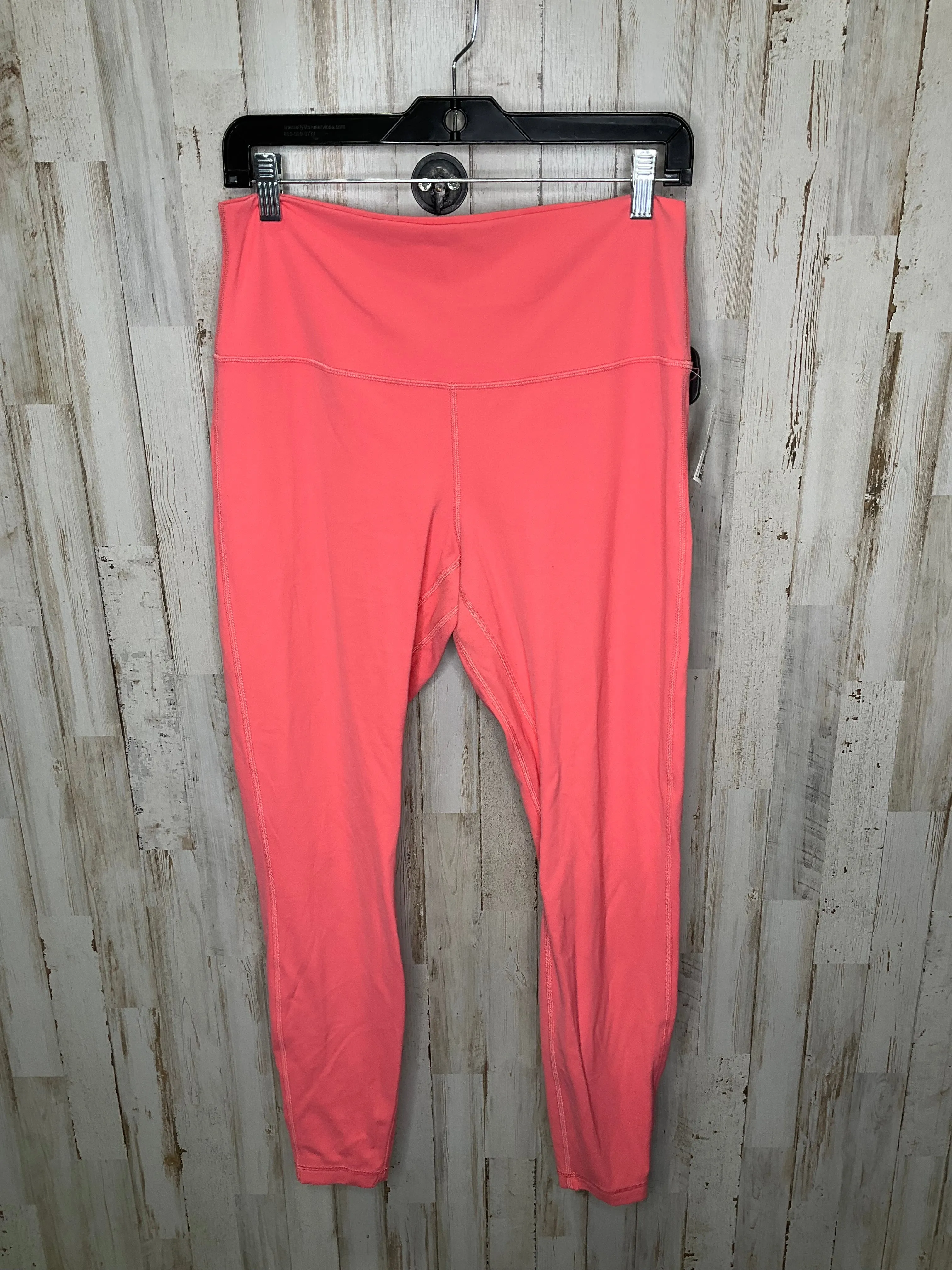 Athletic Leggings By Lululemon In Pink, Size: 12