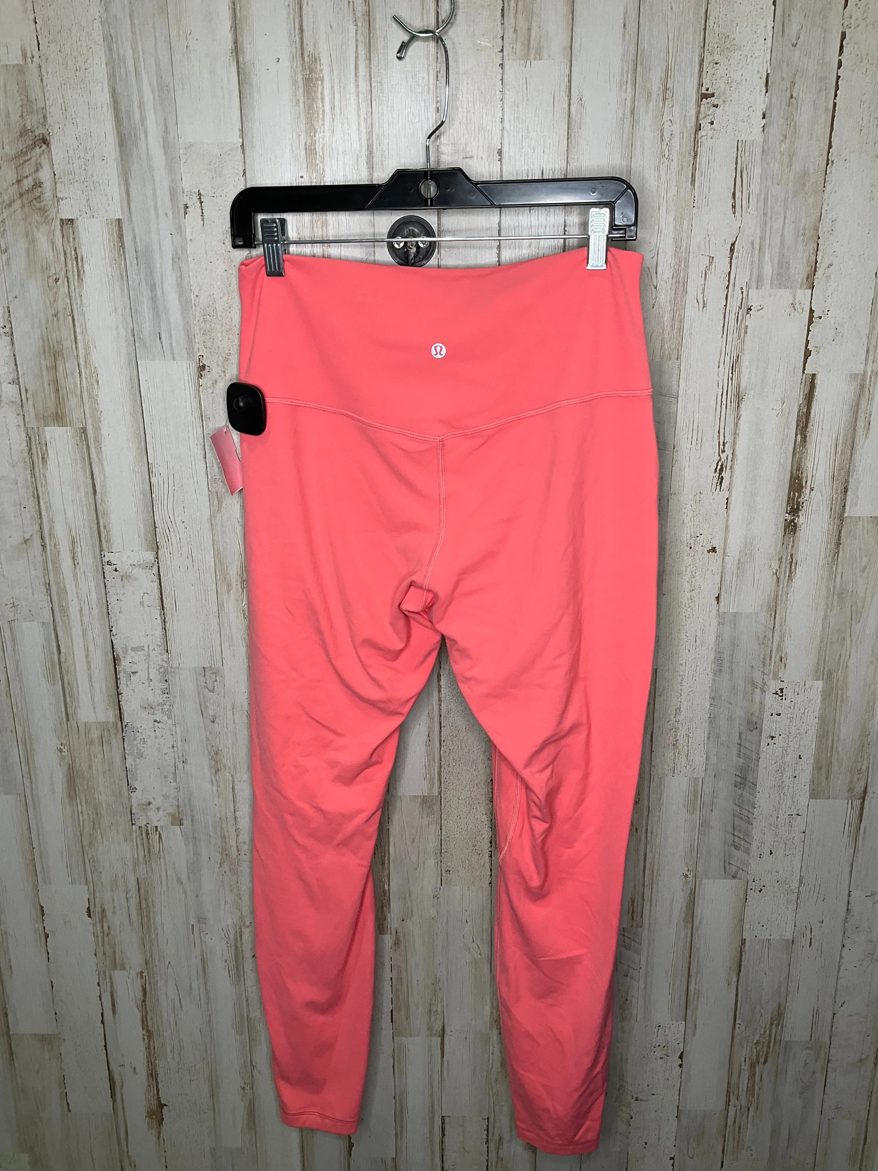 Athletic Leggings By Lululemon In Pink, Size: 12