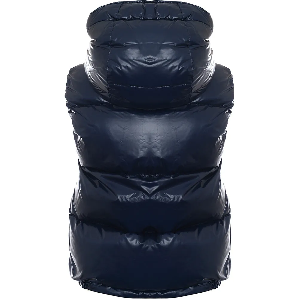 Authier Womens Taka Vest Liquid in Navy