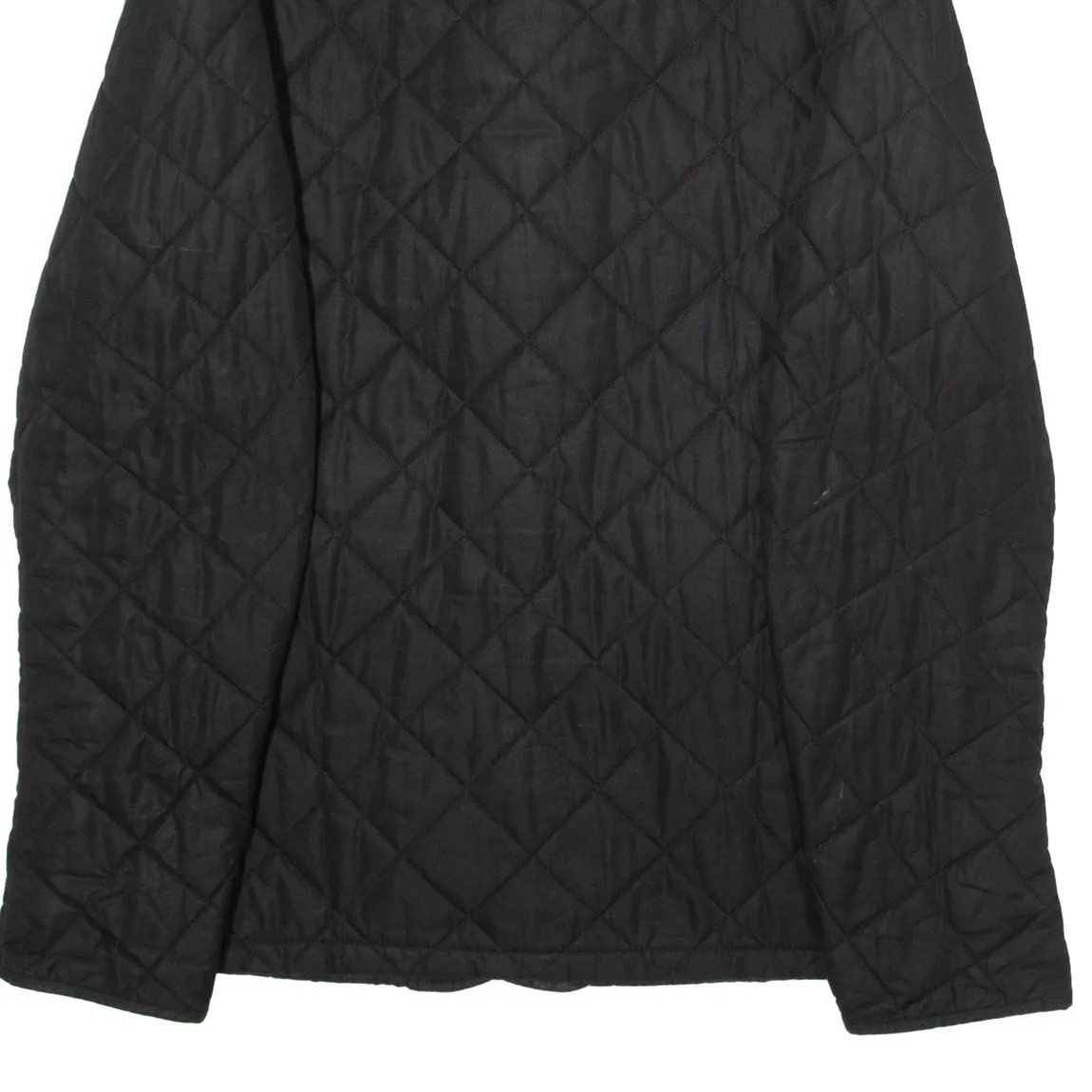 BARBOUR Mens Quilted Jacket Black Diamond S