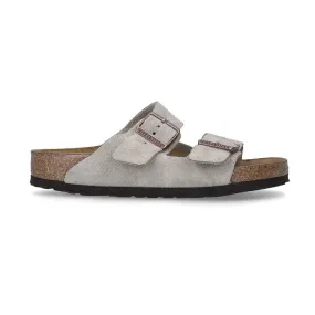 BIRKENSTOCK Arizona Soft Footbed Suede Sandals - Brown