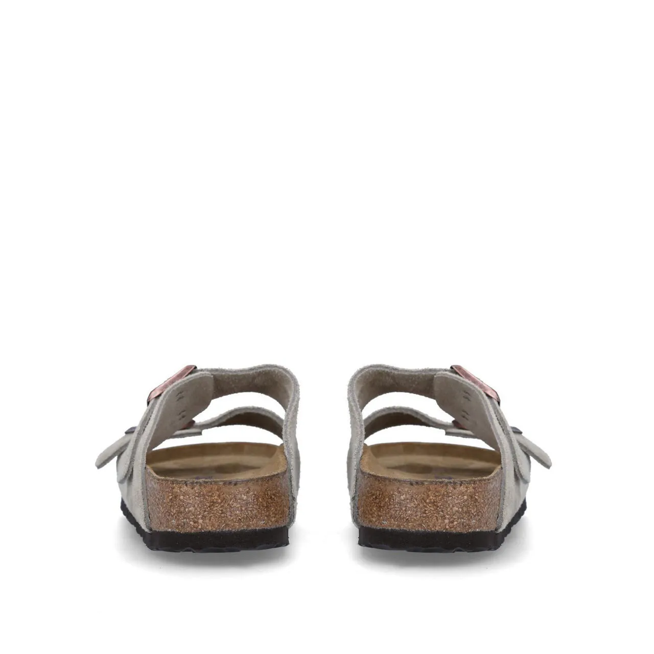 BIRKENSTOCK Arizona Soft Footbed Suede Sandals - Brown