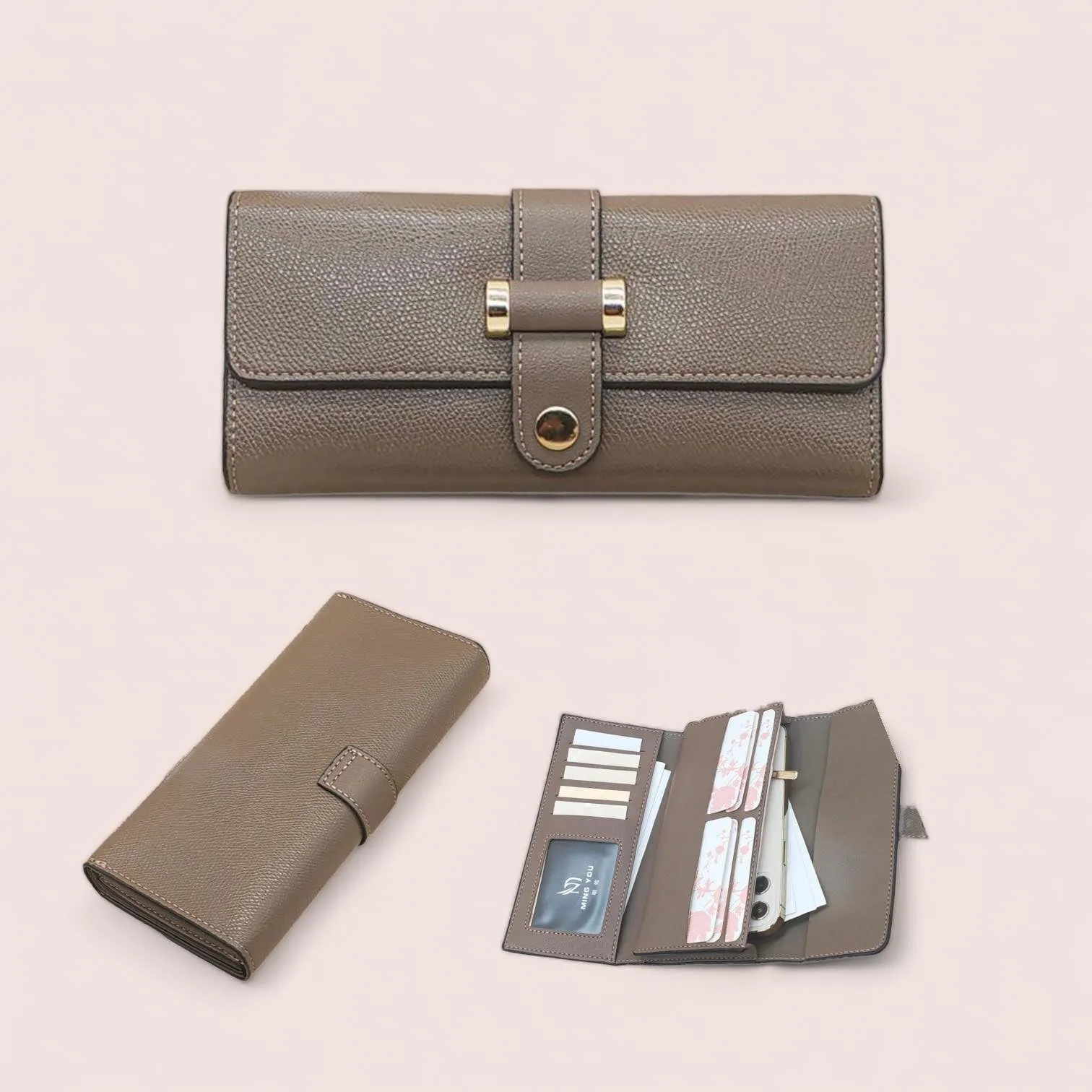 BOLSO Long Fold Wallet