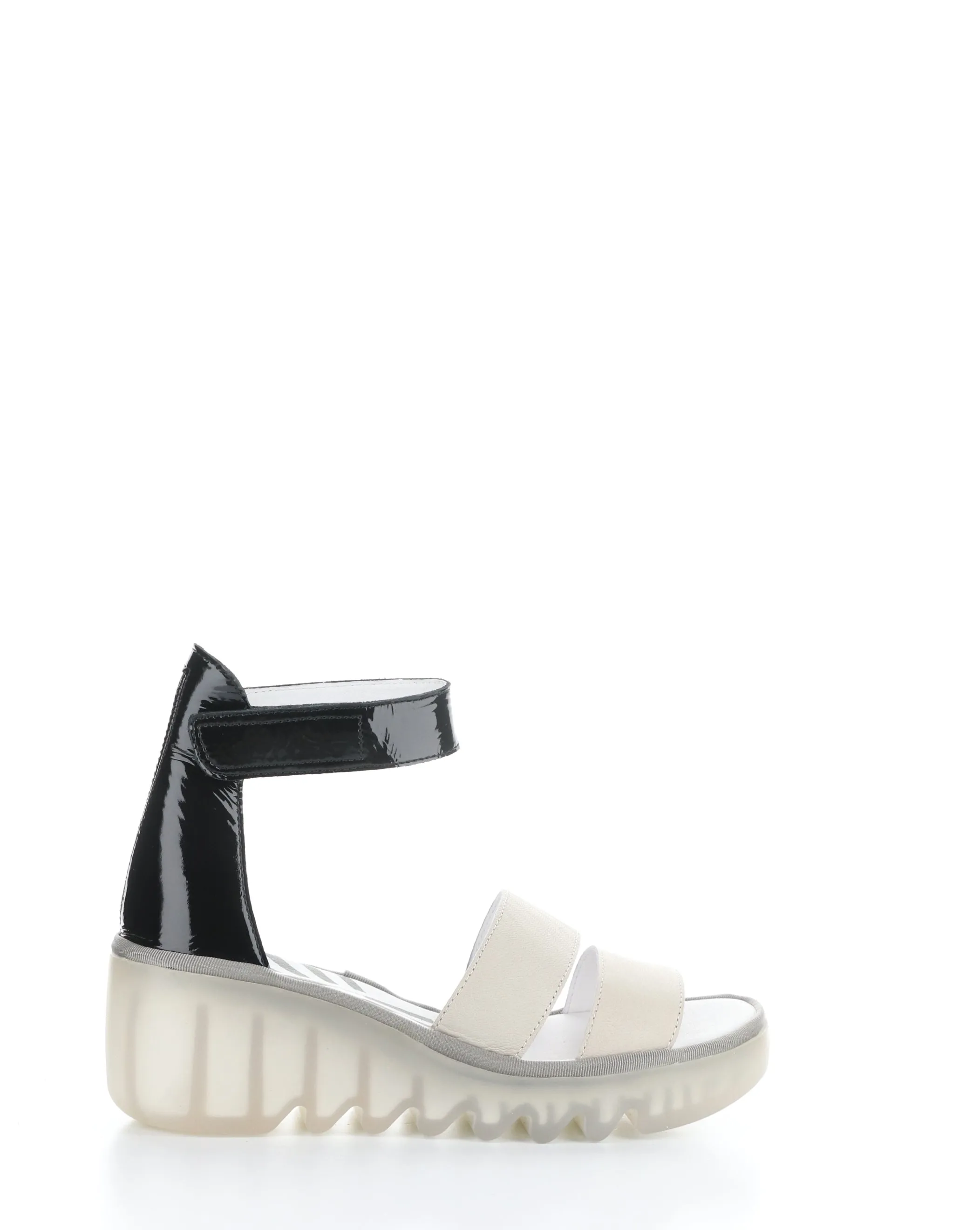 BONO290FLY 010 CLOUD/BLACK Velcro Sandals