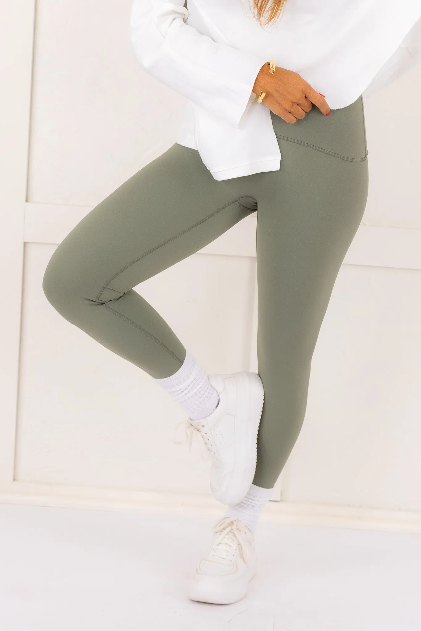 Booty Boost Active 7/8 Leggings - Clover | Spanx