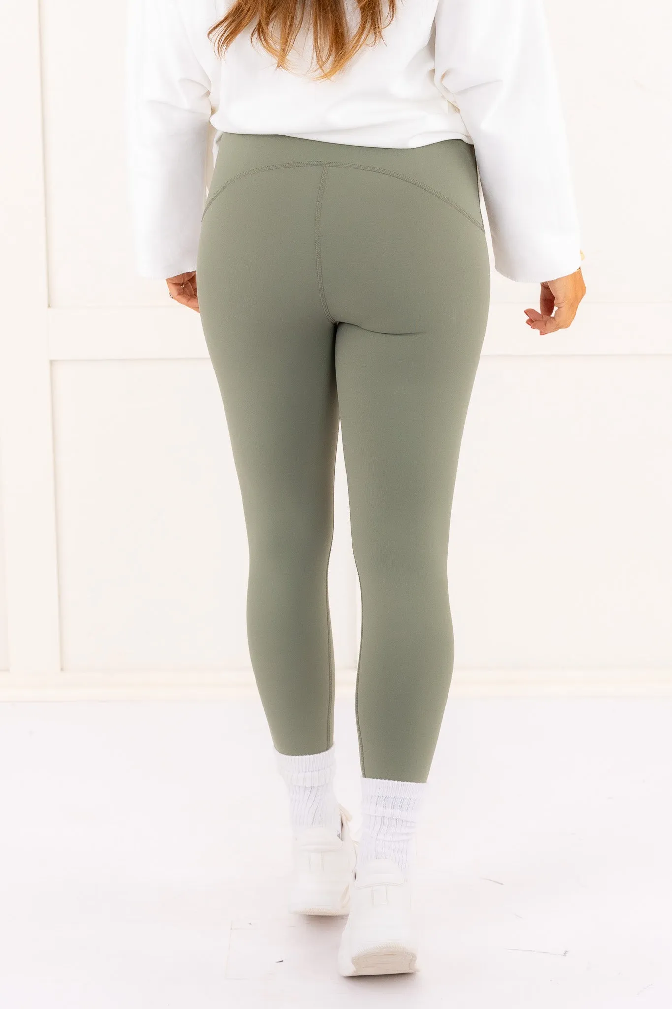 Booty Boost Active 7/8 Leggings - Clover | Spanx