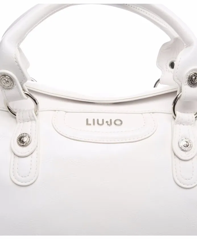 BORSA  LIU JO DONNA BETTER ESC M HOBO 26X20X10CM OFF WHITE AA4001 E0012 01065