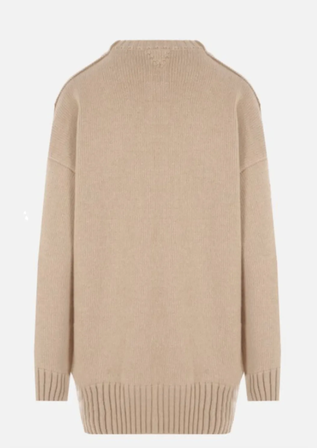 BOTTEGA VENETA  |Crew Neck Wool Bi-color Long Sleeves V-neck & Crew neck