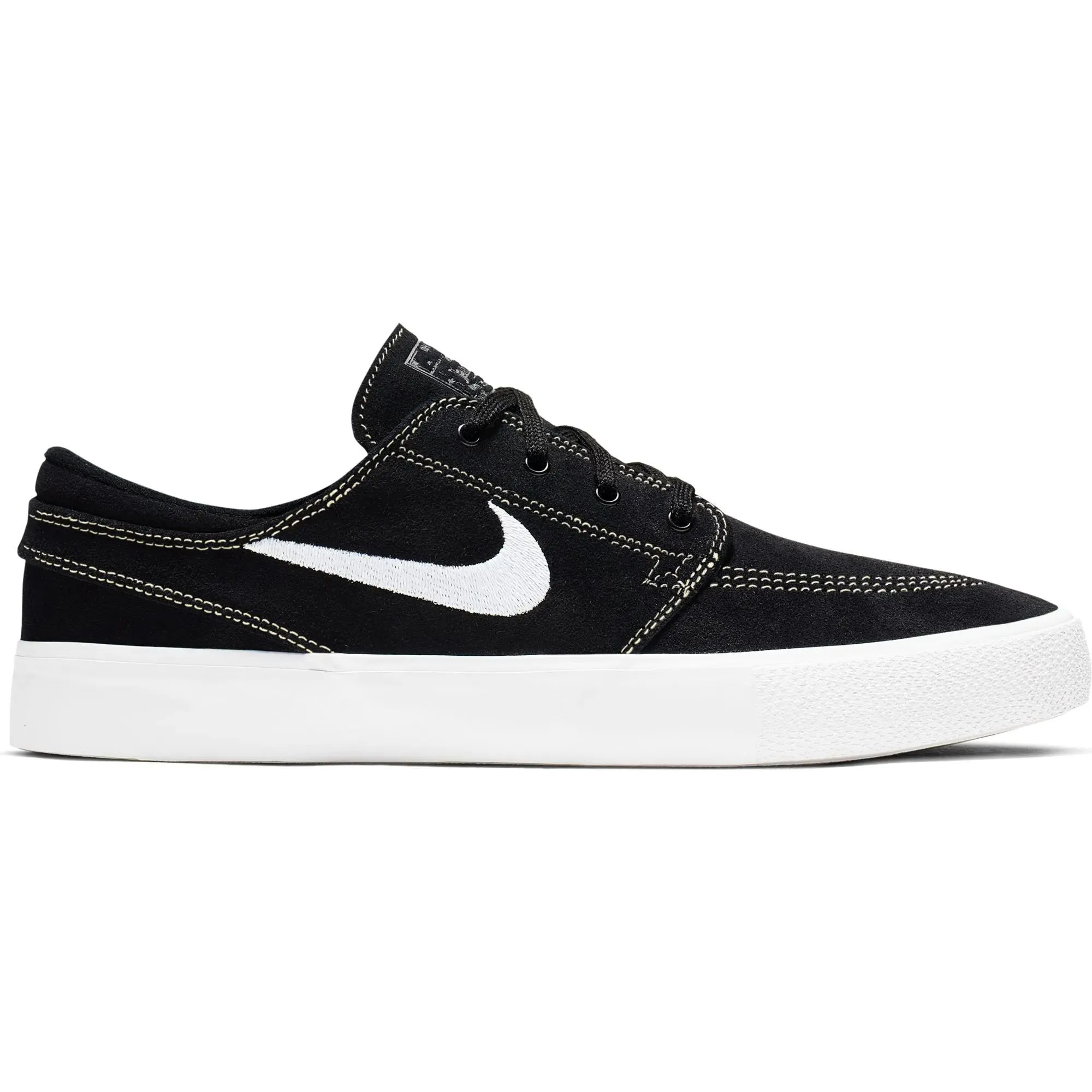 [Box Damage] Nike SB Zoom Janoski RM Skate Shoes - Black/White-Black-Coconut Milk UK 6.5