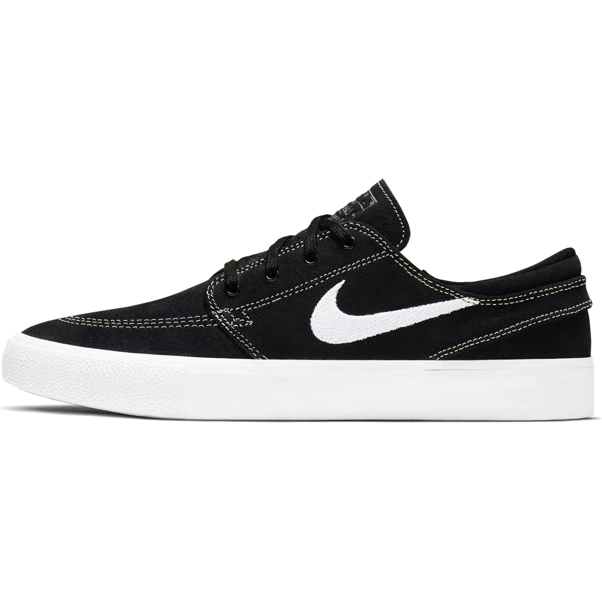 [Box Damage] Nike SB Zoom Janoski RM Skate Shoes - Black/White-Black-Coconut Milk UK 6.5