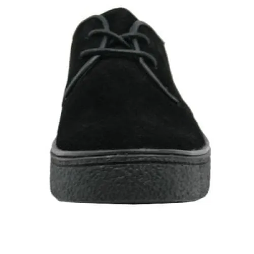 British Walkers Playboy Classic Low Cut Men's Black Suede Oxfords