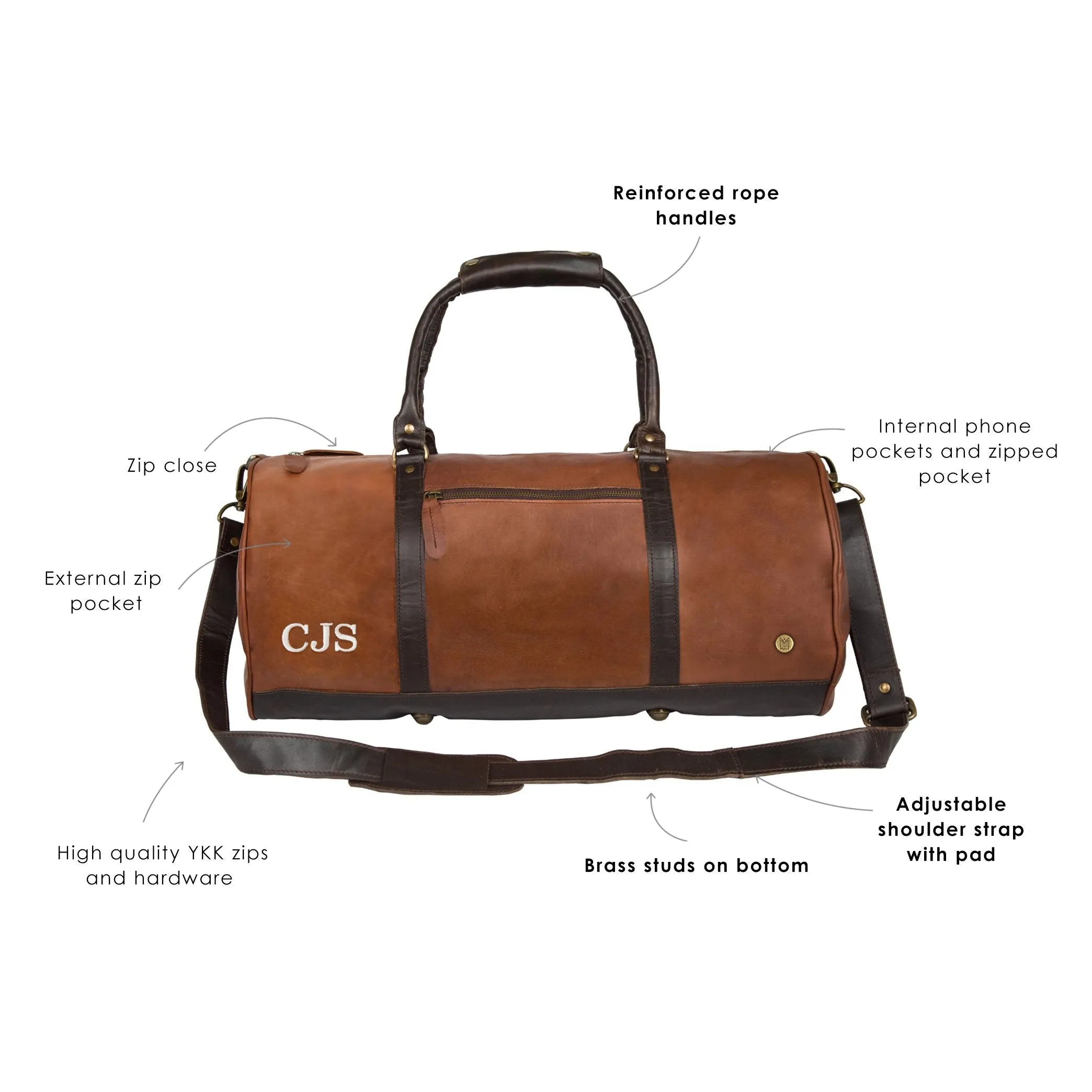 Brown Weekender