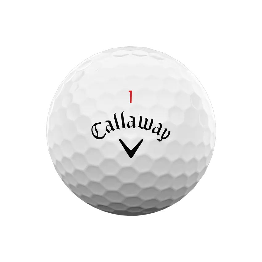 Callaway 2022 Chrome Soft X LS Golf Balls White 12 Pack