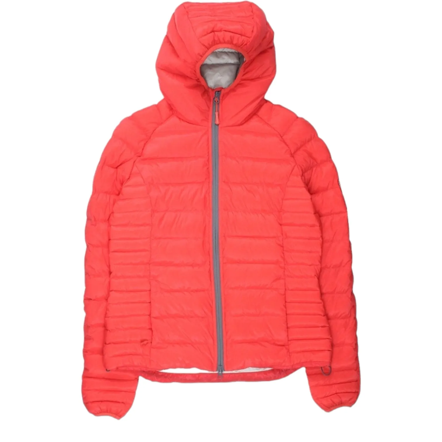 Canada Goose Red Quilted Hooded Jacket