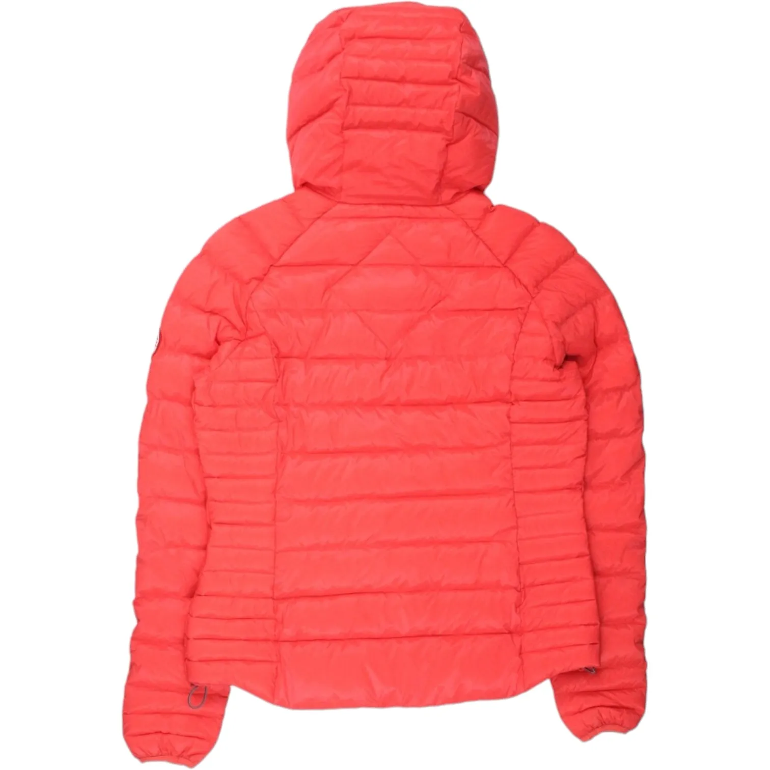 Canada Goose Red Quilted Hooded Jacket