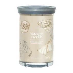 Candela profumata YANKEE CANDLE - Warm Cashmere - tumbler Signature - Yankee Candle - Giare grandi - Candele profumate - Tempus 