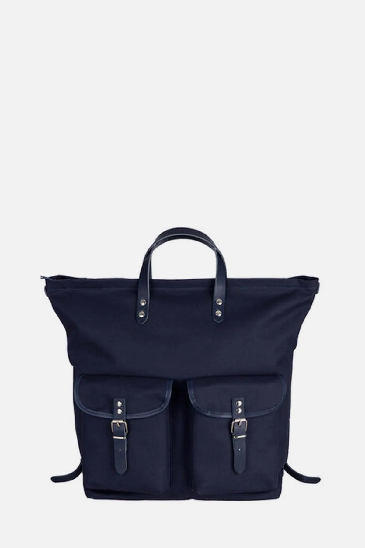 Canvas Rucksack - Navy Blue