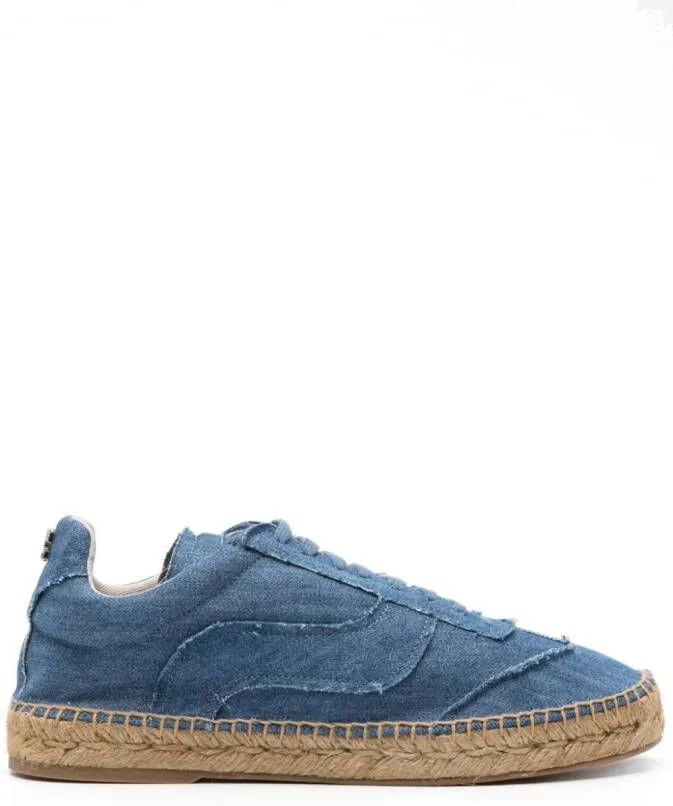 Casadei Holiday denim espadrilles Blue