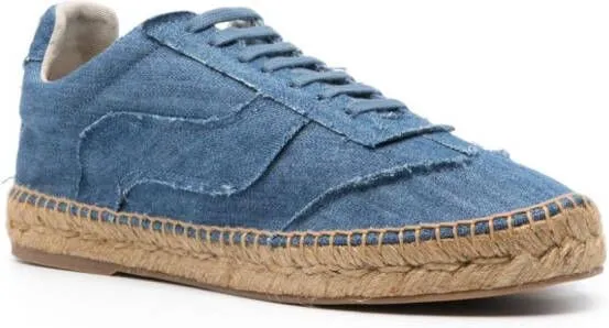 Casadei Holiday denim espadrilles Blue