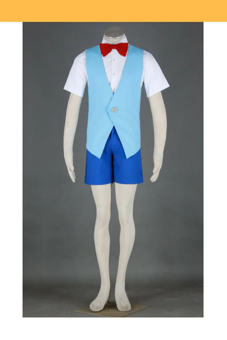 Case Closed Conan Teitan Elementary Summer Cosplay Costume