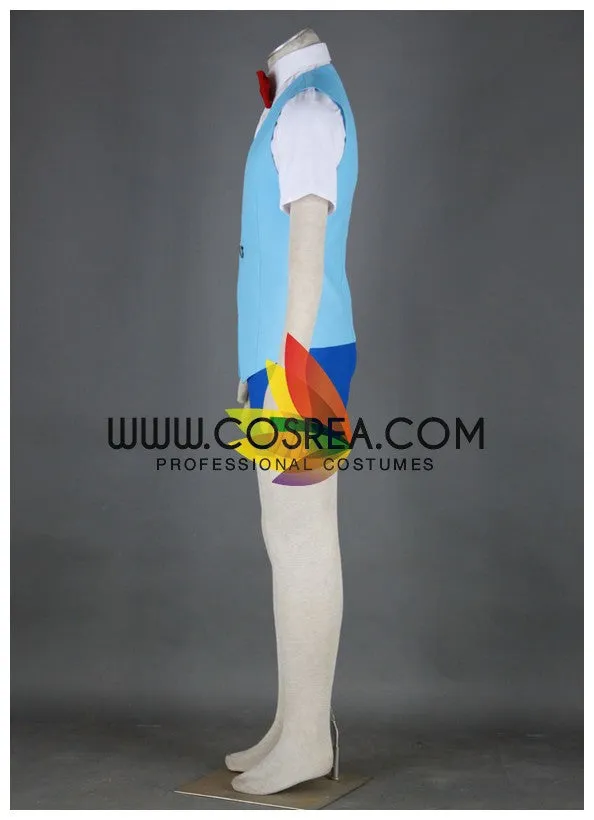 Case Closed Conan Teitan Elementary Summer Cosplay Costume