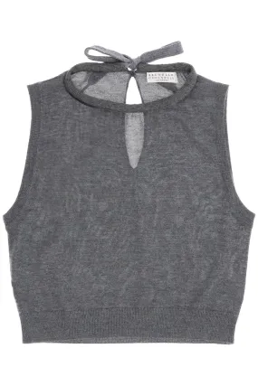 Cashmere And Silk Vest