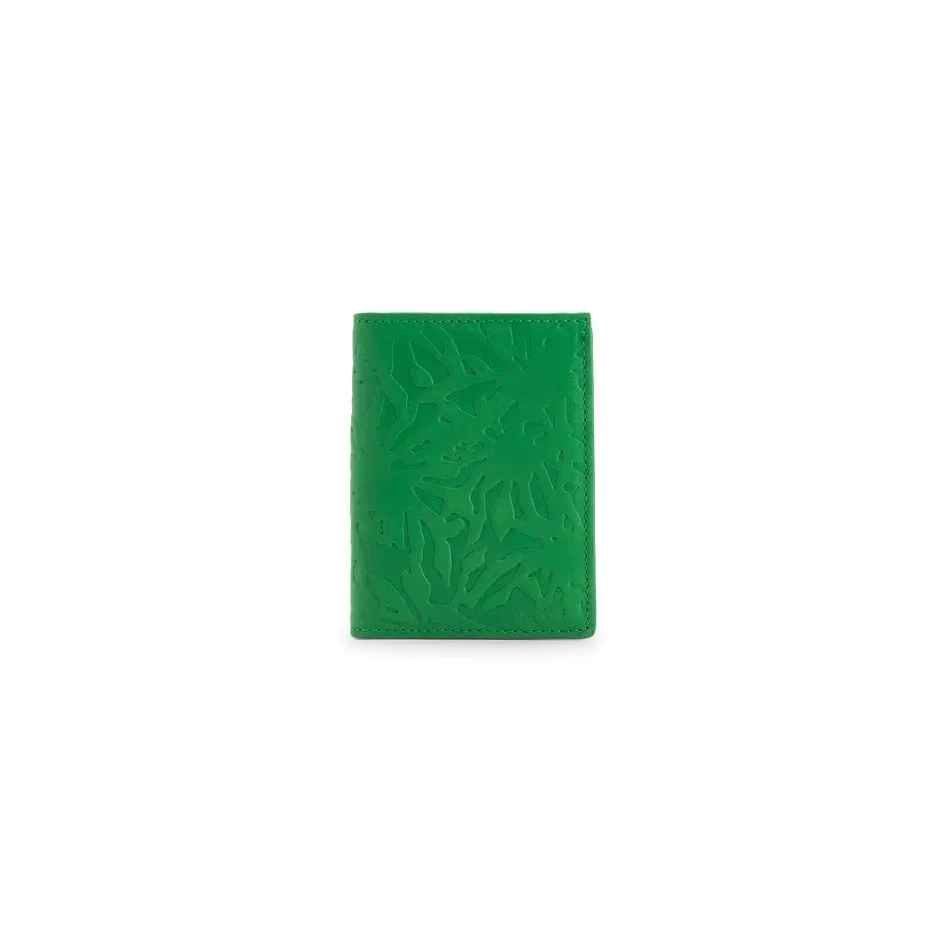 CDG Embossed Forest Wallet (Green SA0641EF)