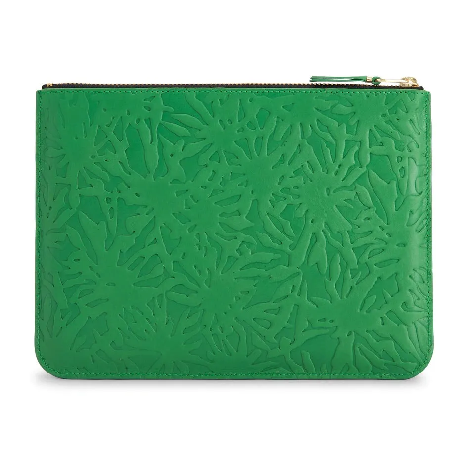 CDG Embossed Forest Wallet (Green SA5100EF)