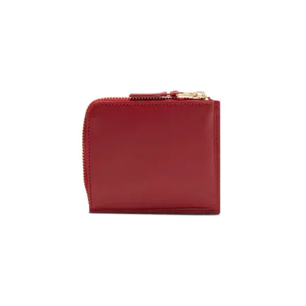 CDG Outside Pocket Zip Around Wallet (Red SA3100)