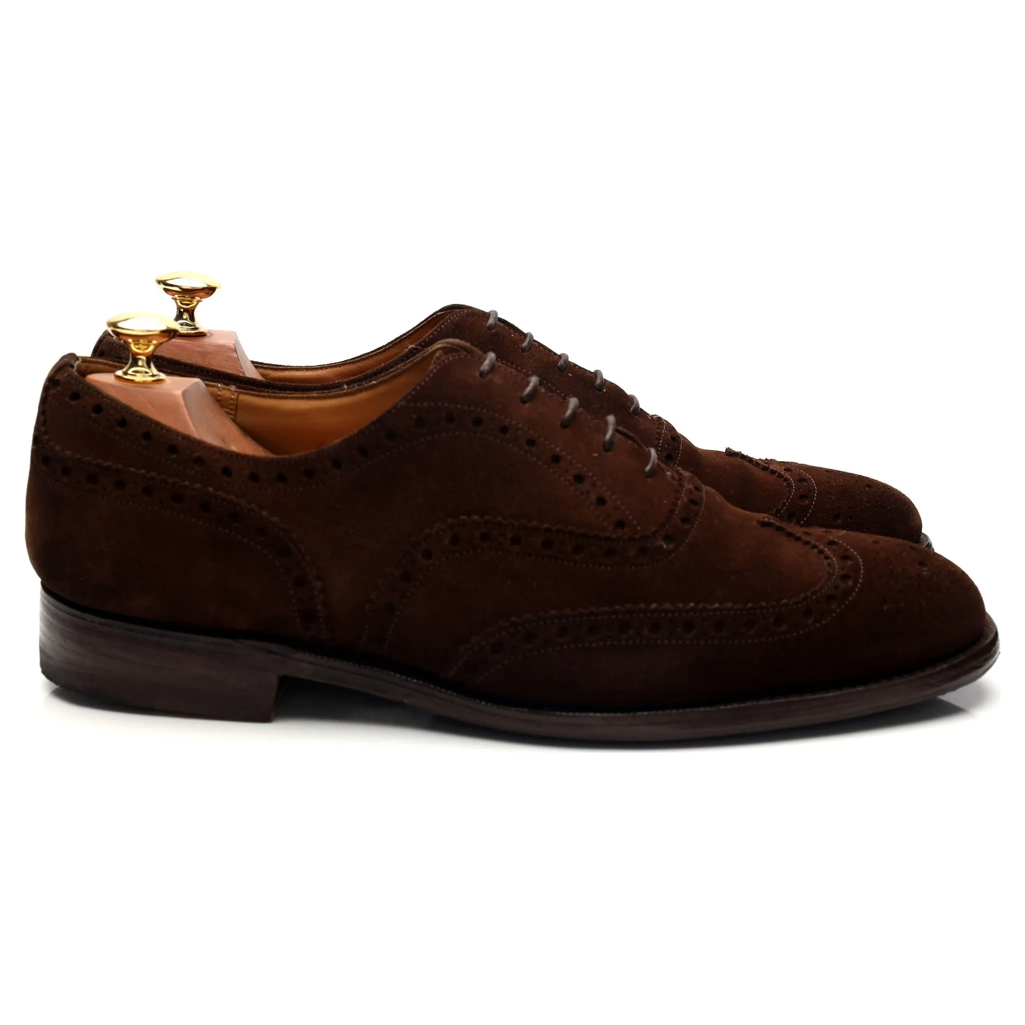 'Chetwynd' Brown Suede Brogues UK 9.5 F