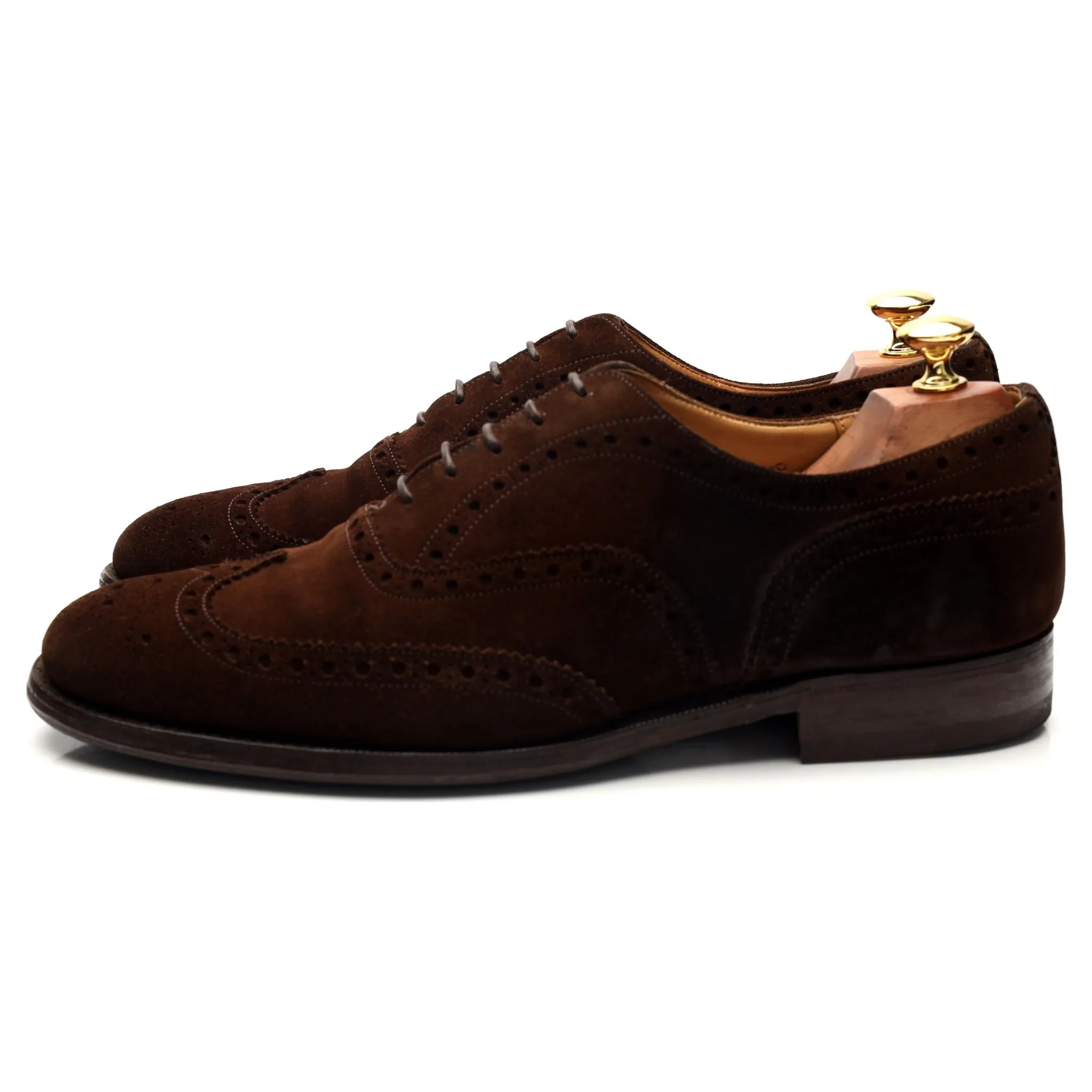 'Chetwynd' Brown Suede Brogues UK 9.5 F