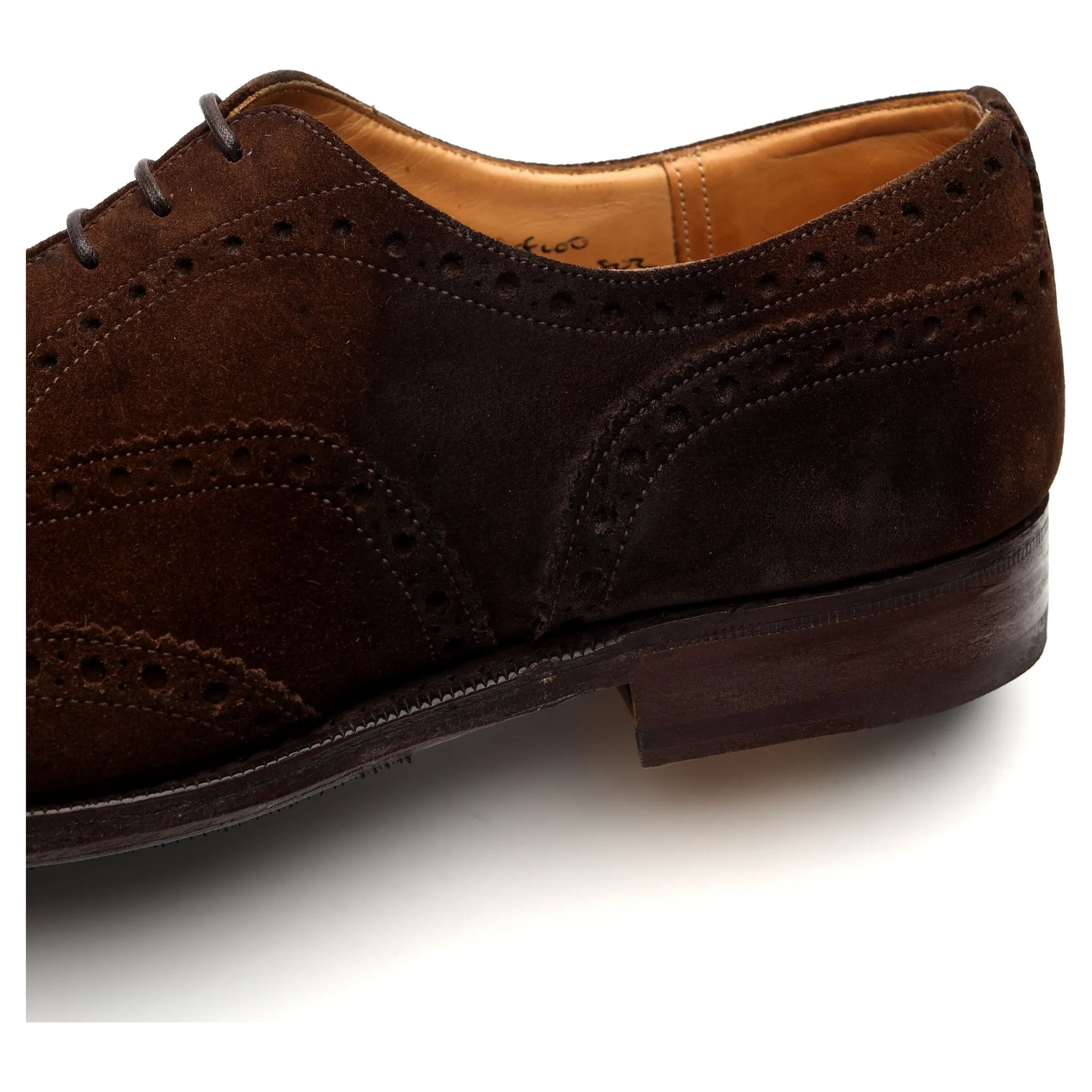 'Chetwynd' Brown Suede Brogues UK 9.5 F