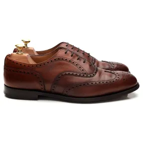 'Chetwynd' Tan Brown Leather Oxford Brogues UK 8.5 G