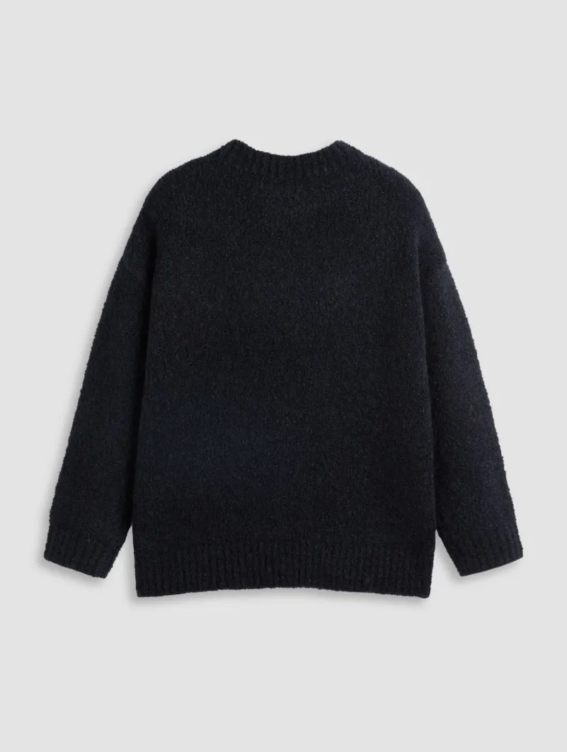 Cider  |Crew Neck Casual Style Wool Street Style Long Sleeves