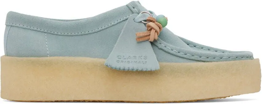 Clarks Originals Blue Wallabee Cup Oxfords