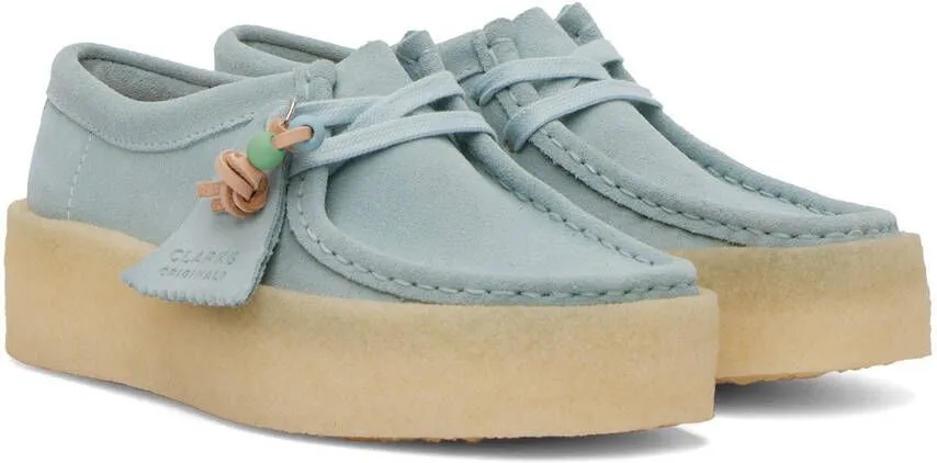 Clarks Originals Blue Wallabee Cup Oxfords