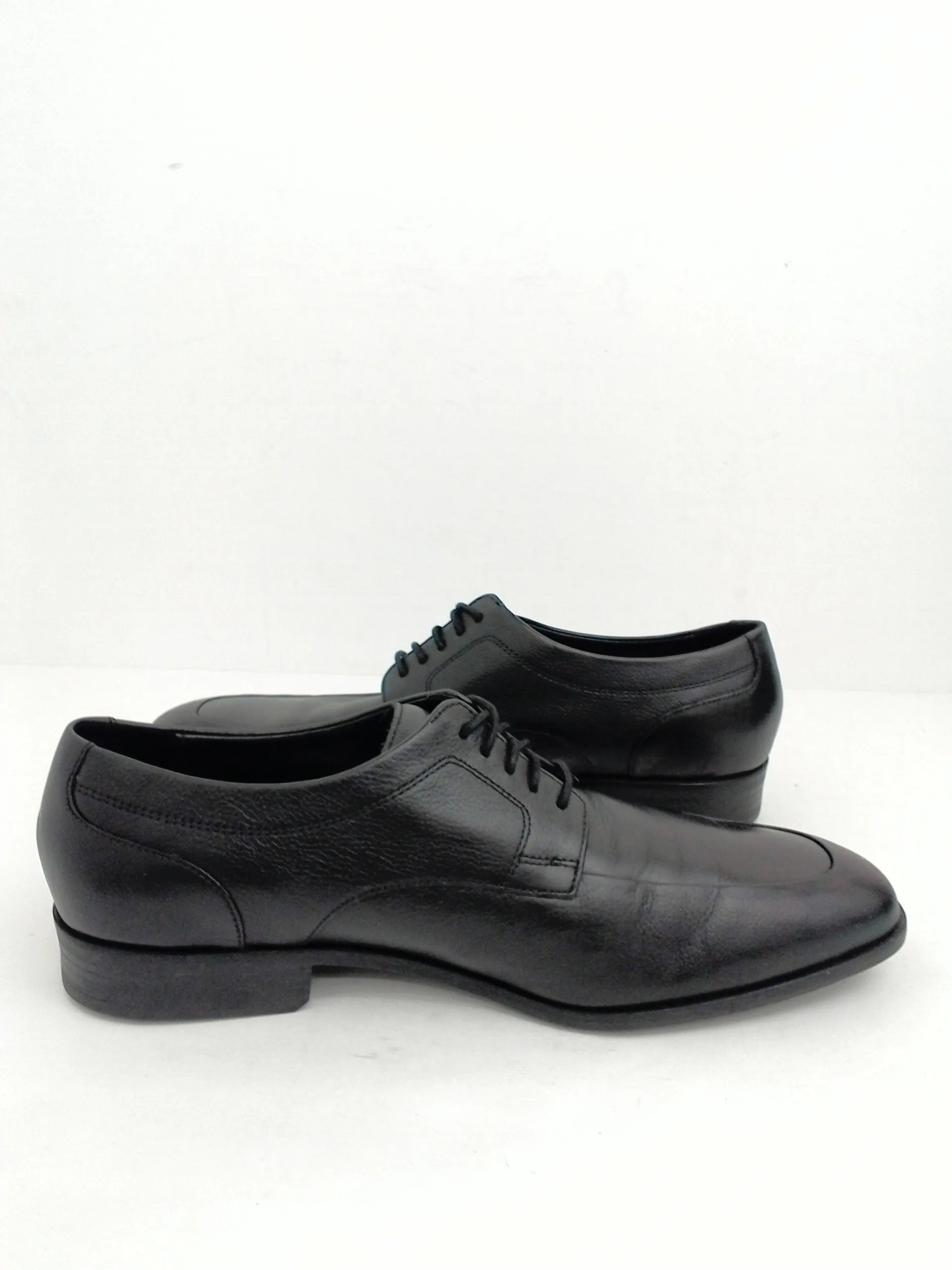 Cole Haan Men's Black Leather Oxfords, Size 10 M