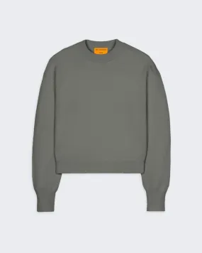 Collegiate Crew In Cashmere - Heather Grey