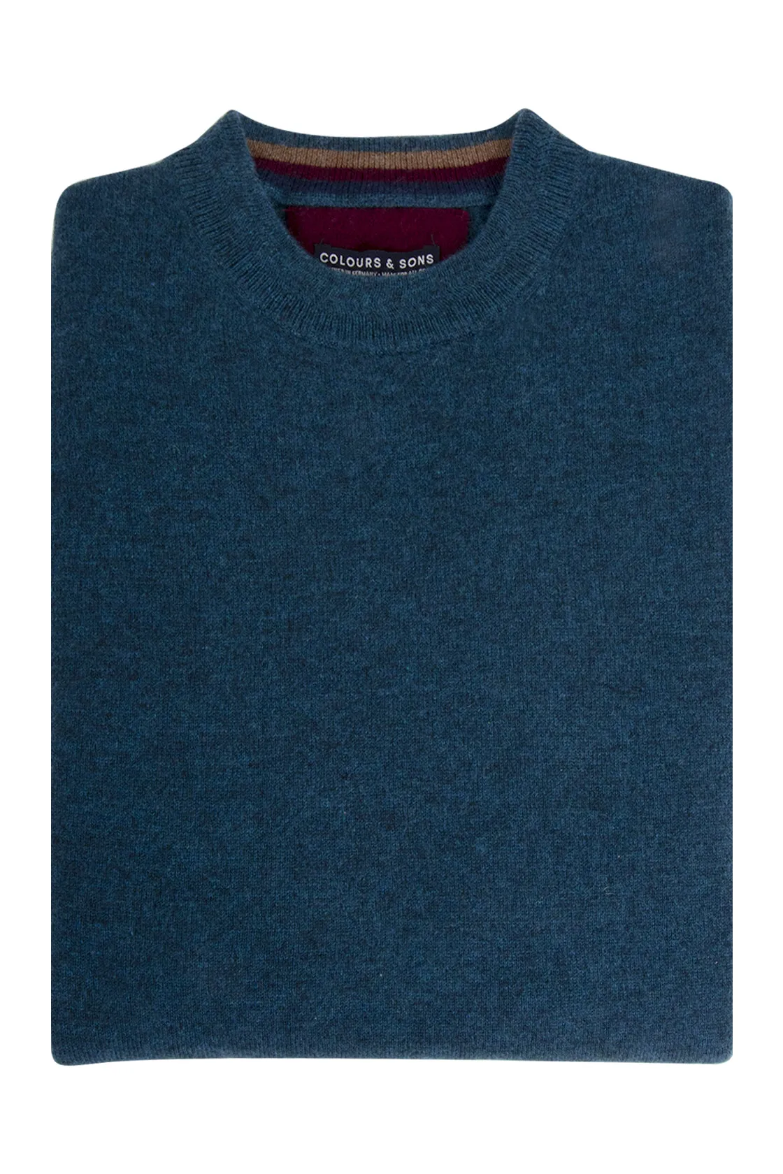 Colours & Sons Cashmere Knit Teal