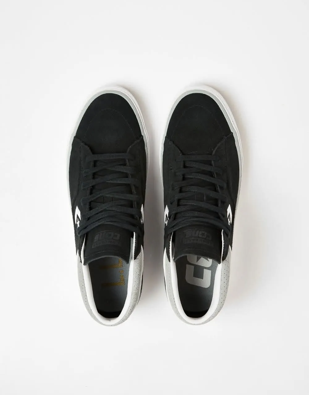 Converse Louie Lopez Pro Suede Skate Shoes - Black/Ash Stone/White