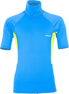 Cruz Short Sleeve Rash Vest - Blue