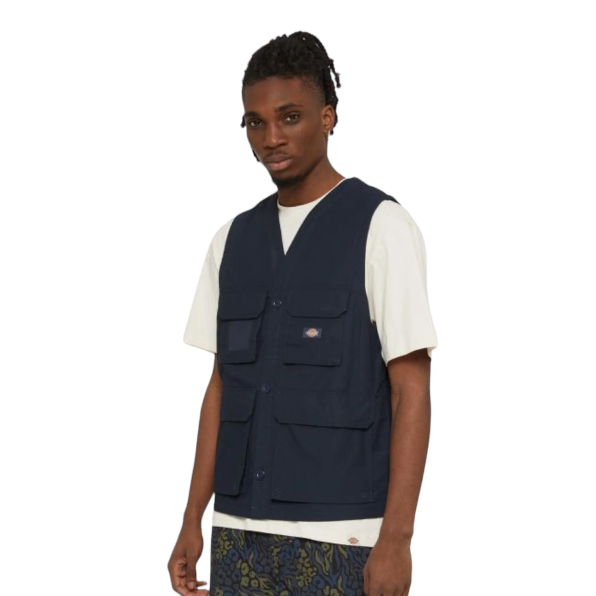 Dickies Fishersville Vest Gilet Dark Navy