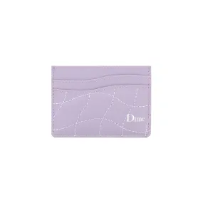 Dime Quilted Cardholder - Lavender