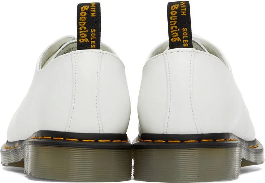 Dr. Martens White 1461 Iced Smooth Leather Oxfords